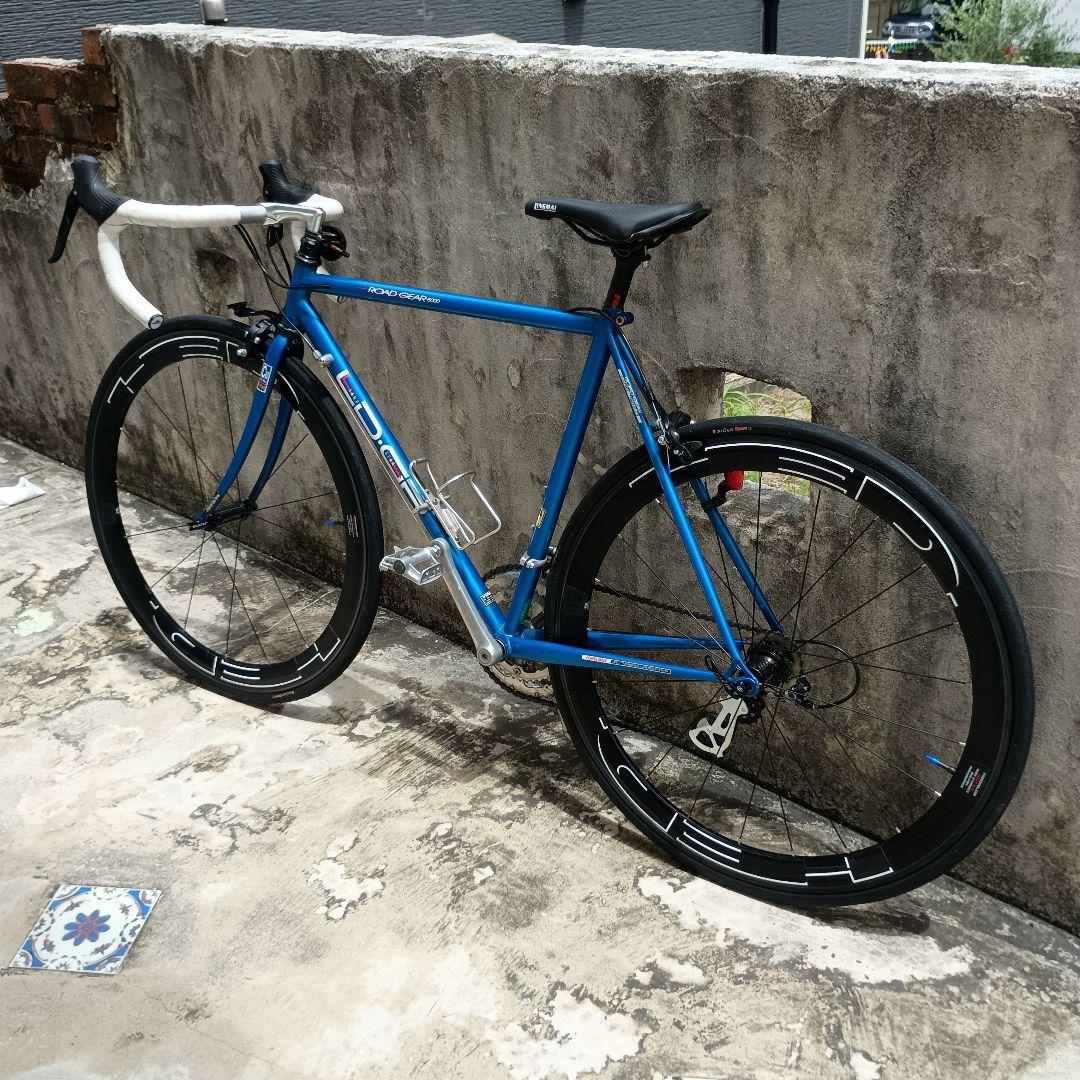 美品 整備済 軽量 クロモリロードバイク　愛知より