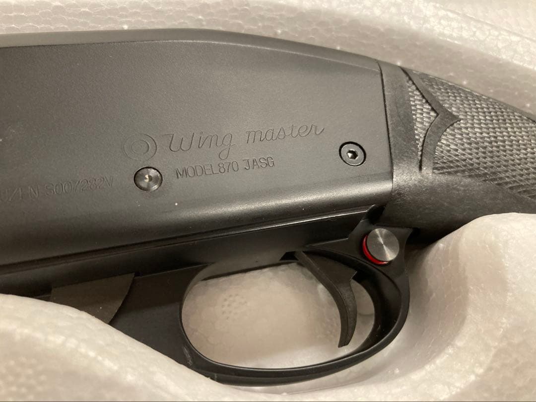 未使用品★マルゼン製★ガスショットガン★M870★ブラックストックバージョン★