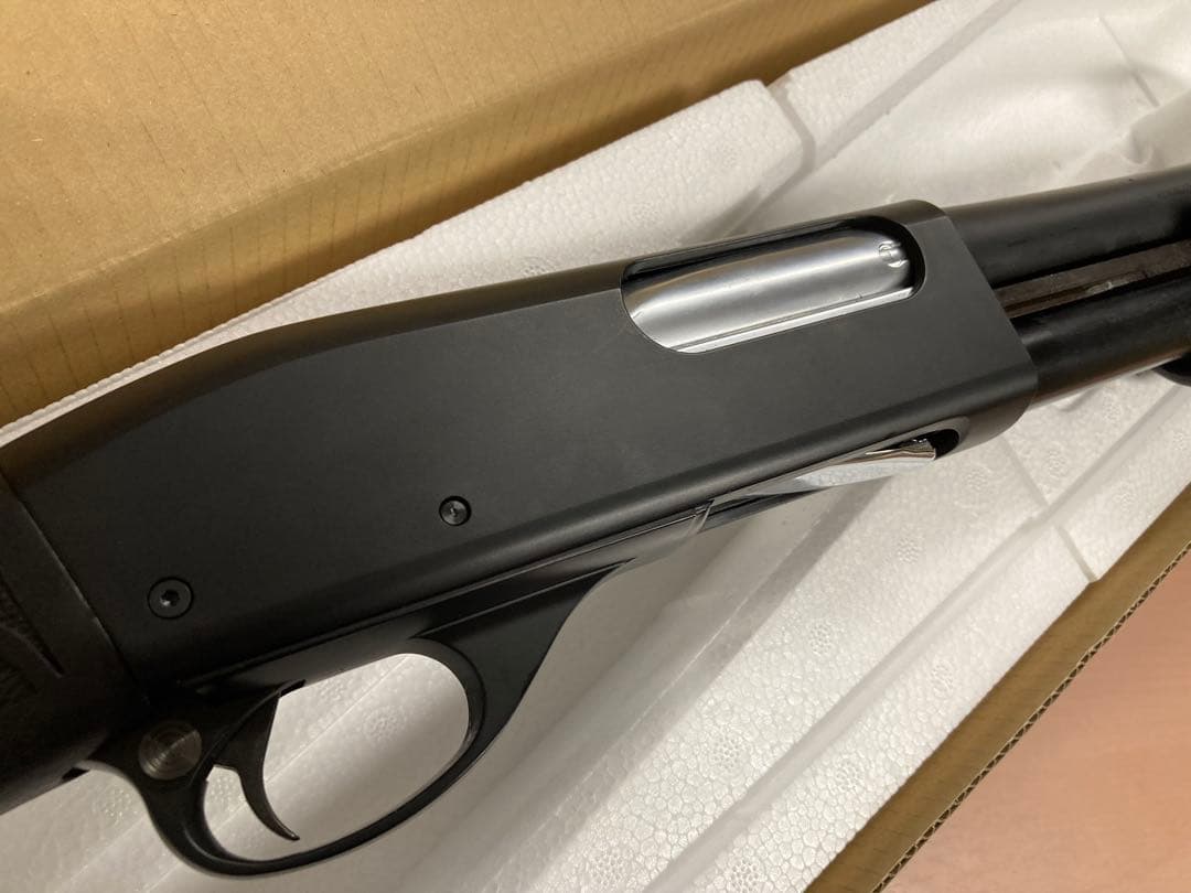 未使用品★マルゼン製★ガスショットガン★M870★ブラックストックバージョン★