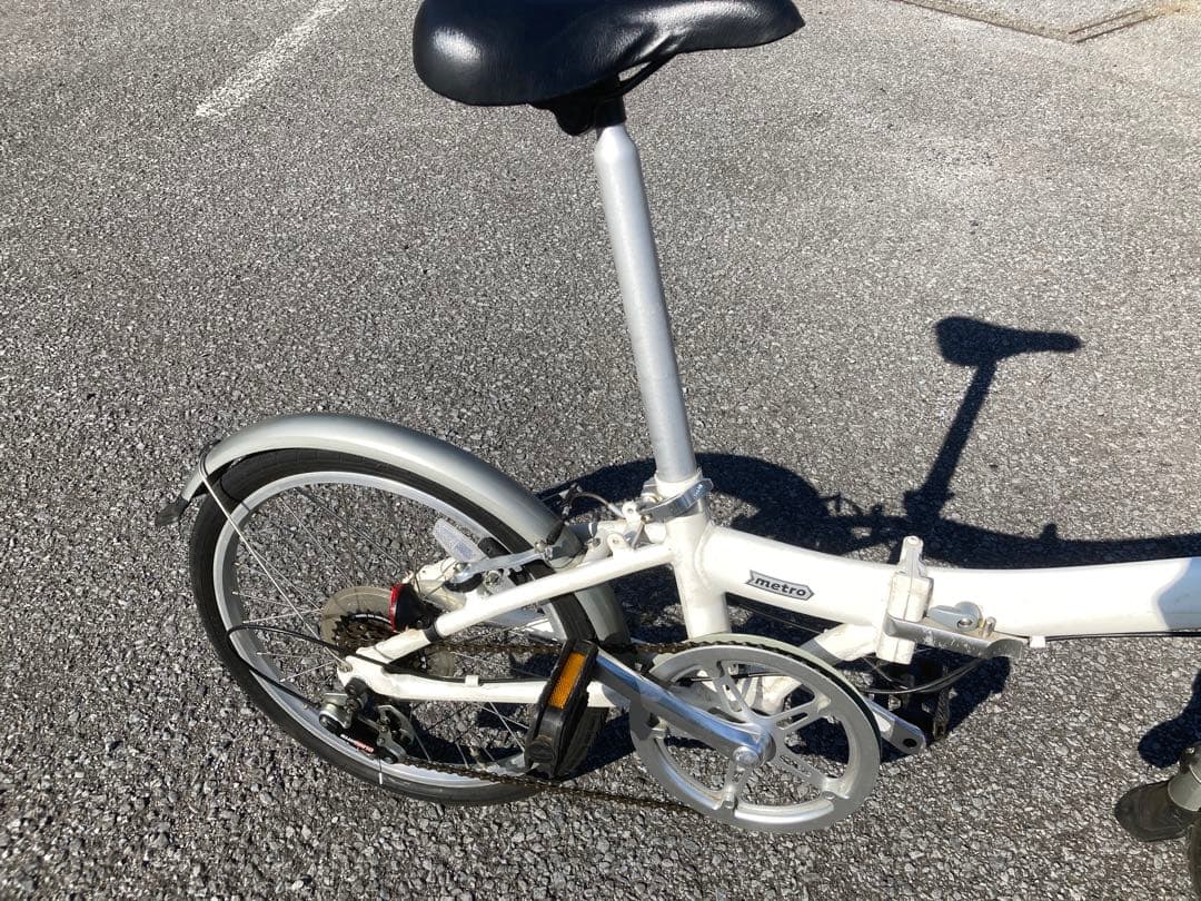 DAHON METRO ダホン メトロ 折りたたみ自転車 ホワイト 中古自転車