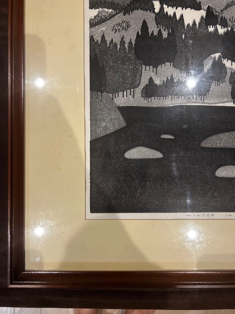 斎藤清　会津の冬（40） 1979 86/130