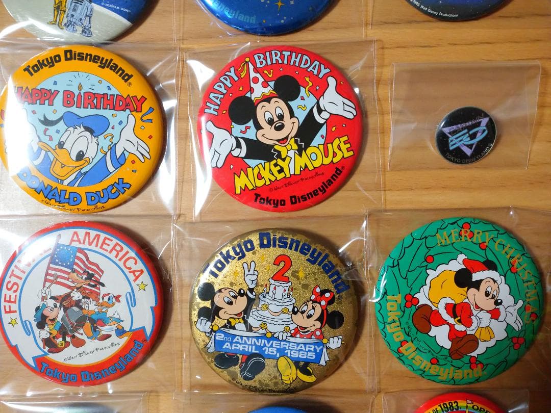 東京ディズニーランド★バッジ★スターツアーズ★80年代★Captain EO
