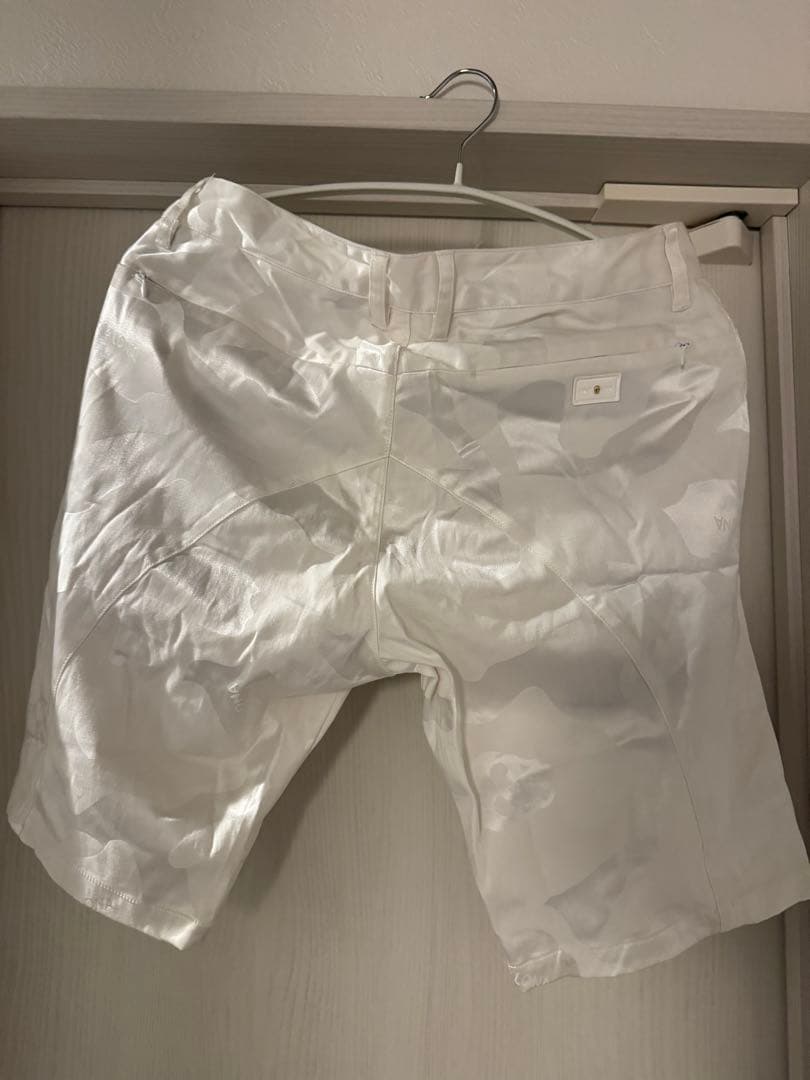 マークアンドロナ【MARK & LONA】カモフラージュ 半ズボン ホワイト