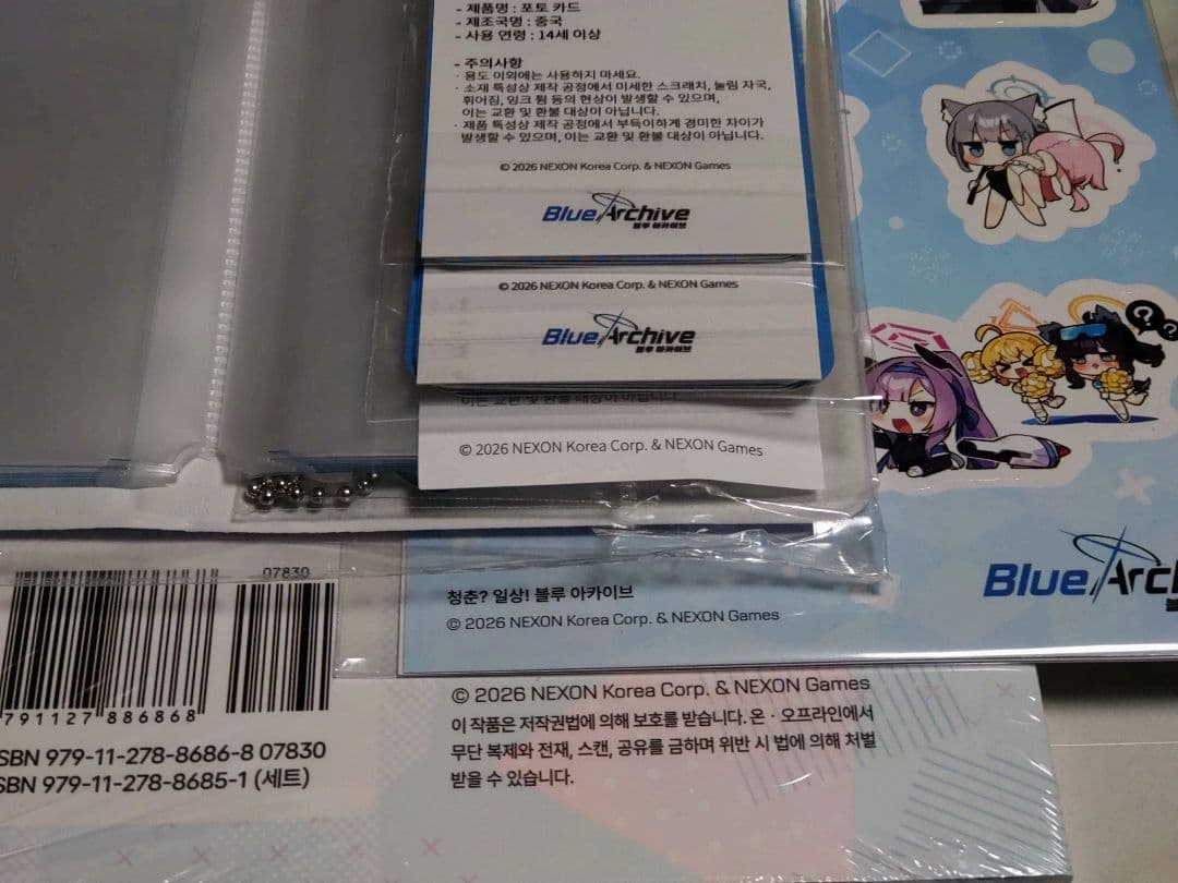 【韓国限定】ブルーアーカイブ DONMINI 4コマ 特装版 グッズセット