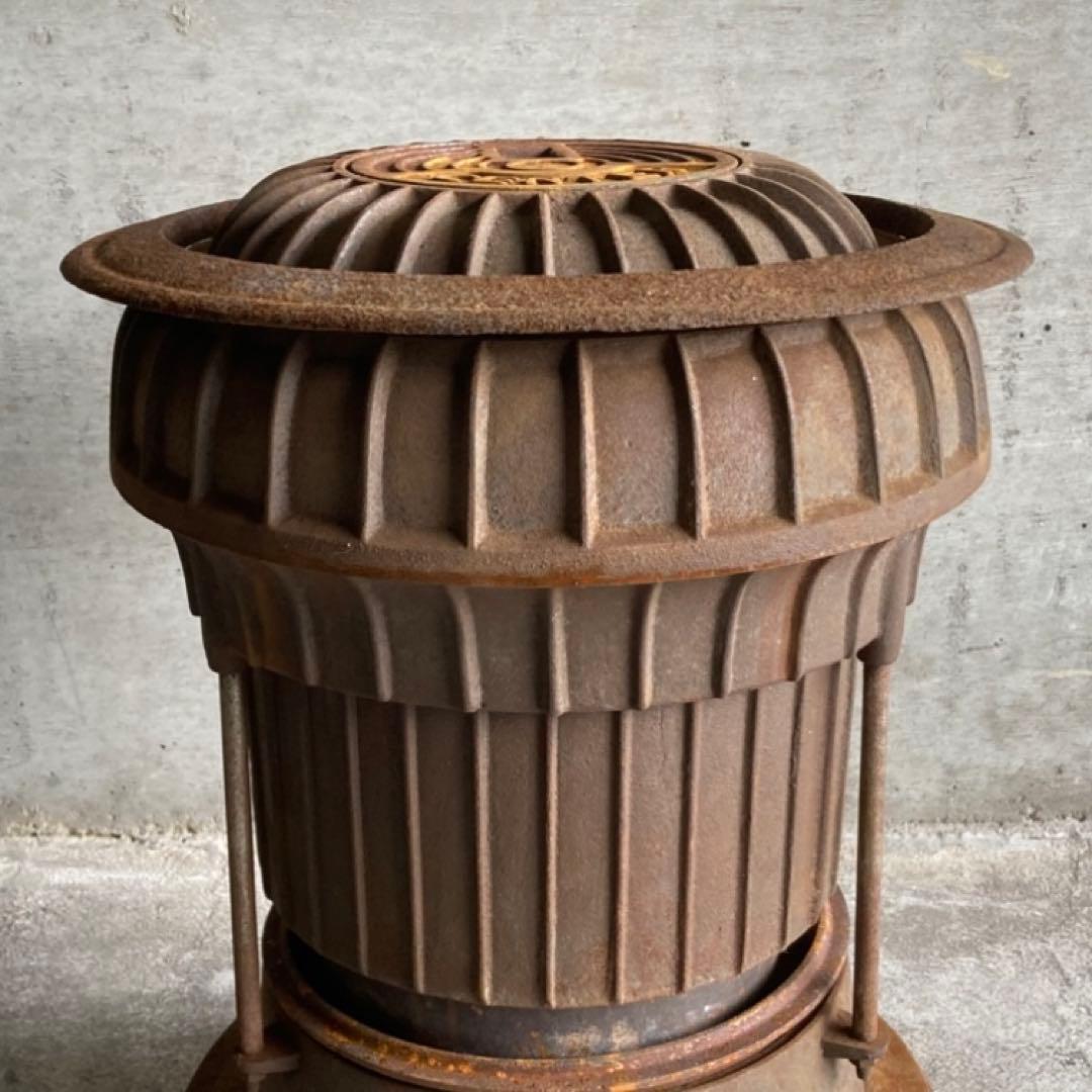 CENTER 薪ストーブ ダルマ 鋳物 鉄製 シャビー レトロ ヴィンテージ
