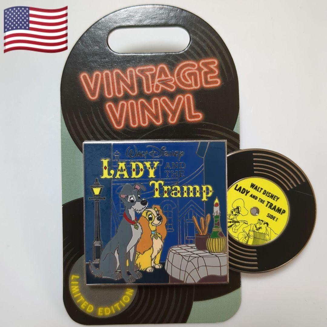 2019年 海外 ディズニー ピンバッジ わんわん物語 レディ トランプ