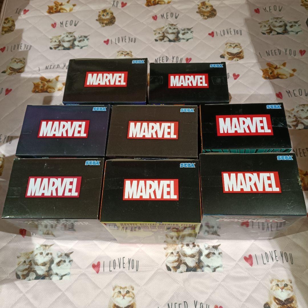 SEGA マーベル　フィギュアセット 8体