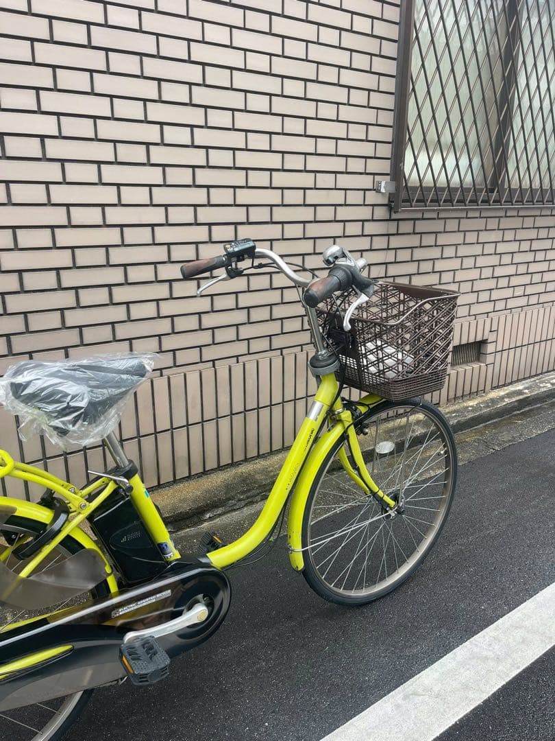 8.9Ah パナソニック　26インチ　電動アシスト自転車 長押し3点灯