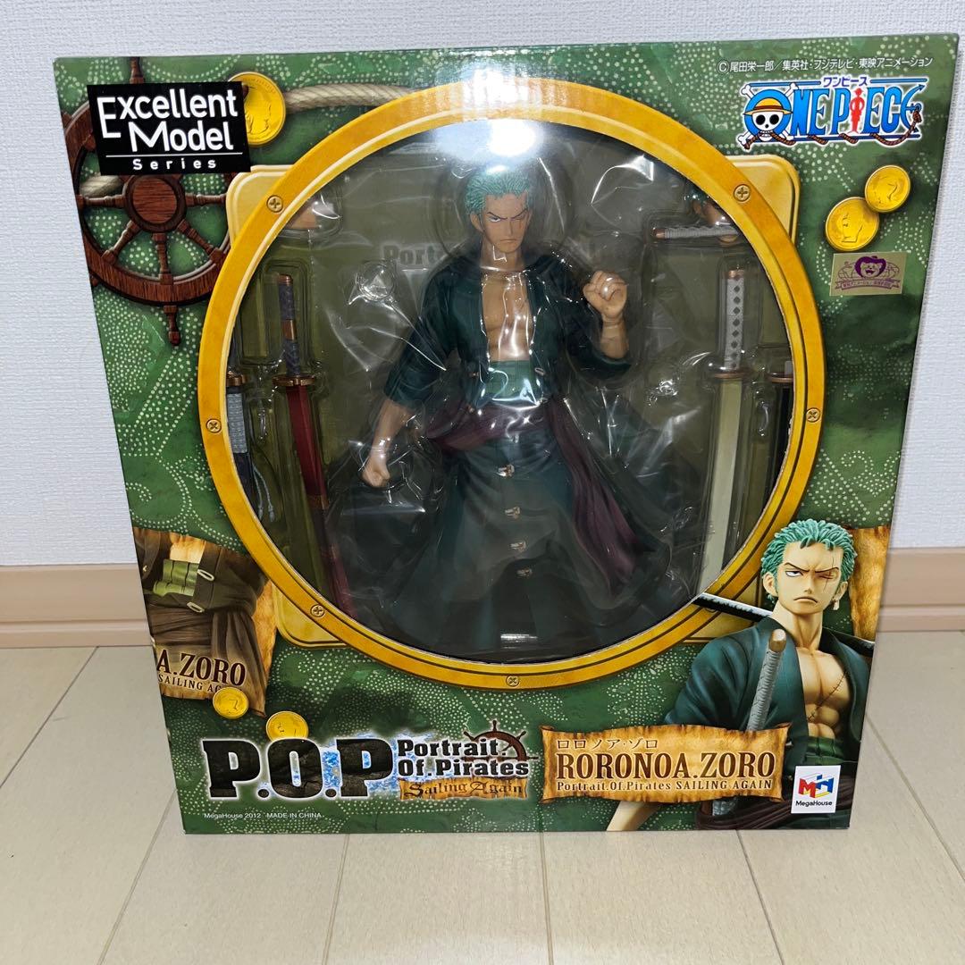 P.O.P ルフィ•サンジ•ゾロ ワンピースフィギュアセット 未開封 入手困難
