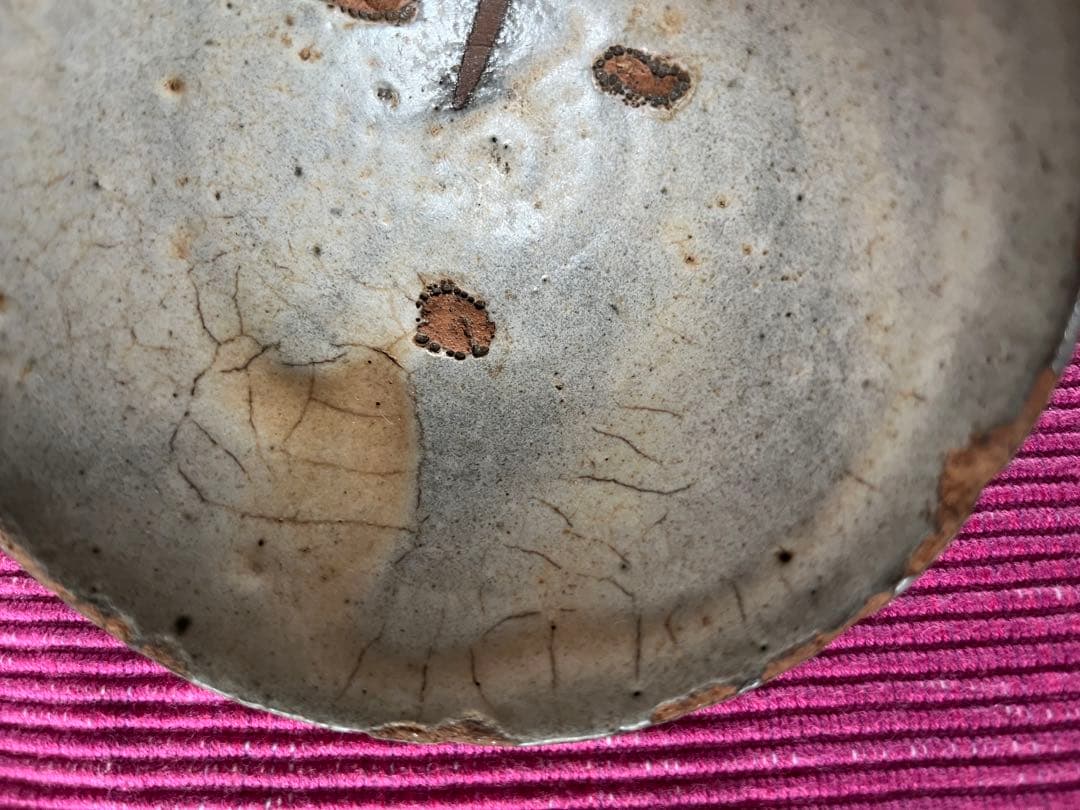 李朝時代粉青茶碗 ？箱付き