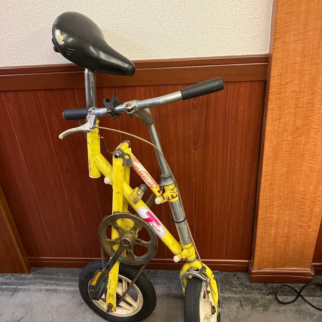 BRIDGESTONE 折りたたみ自転車 トランジットミニ　イエロー