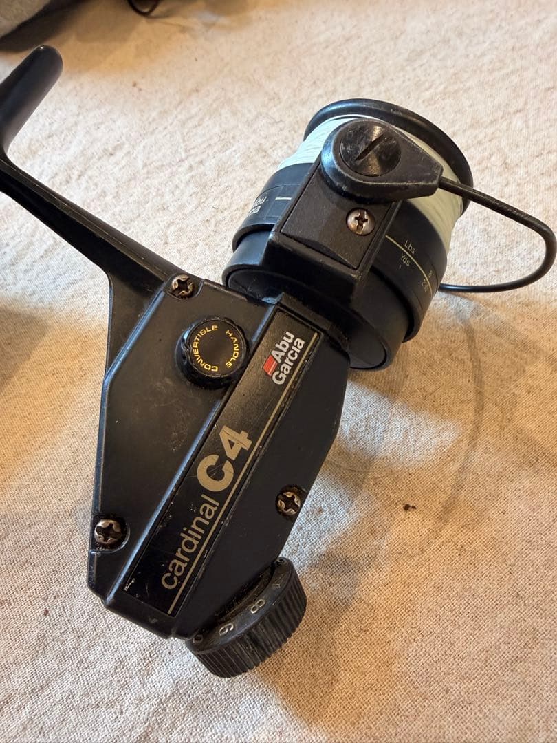 Abu Garcia cardinal C4 スピニングリール　ジャンク