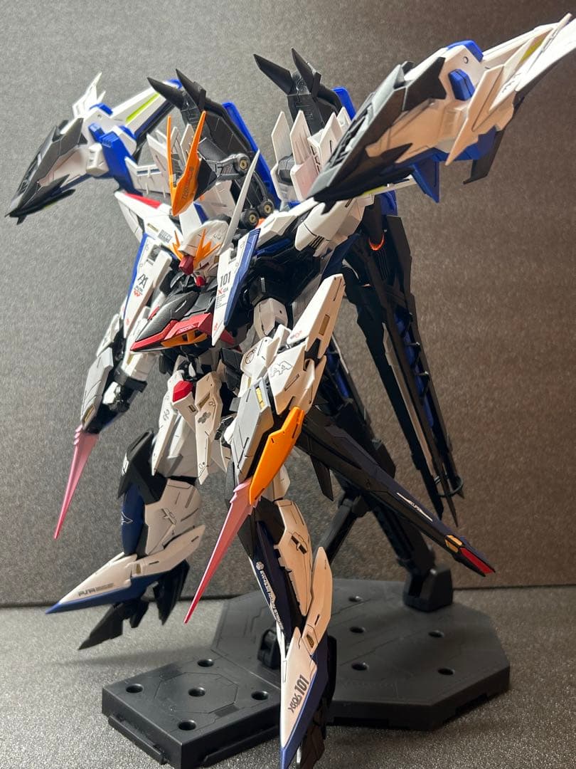 MG エクリプスガンダム&ライジンストライカー フリーダムカラー 完成品