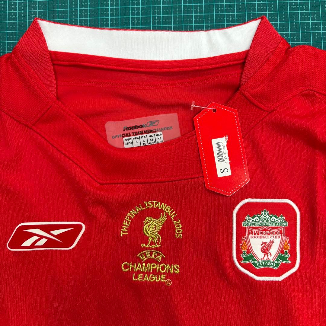 リバプール ジェラード　2005CL決勝イスタンブールの奇跡　未使用　リーボック