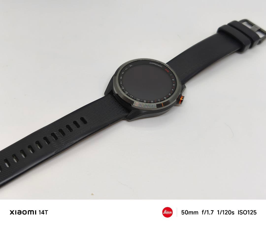 【美品】GARMIN GPSナビ ブラック Approach S42 ゴルフナビ