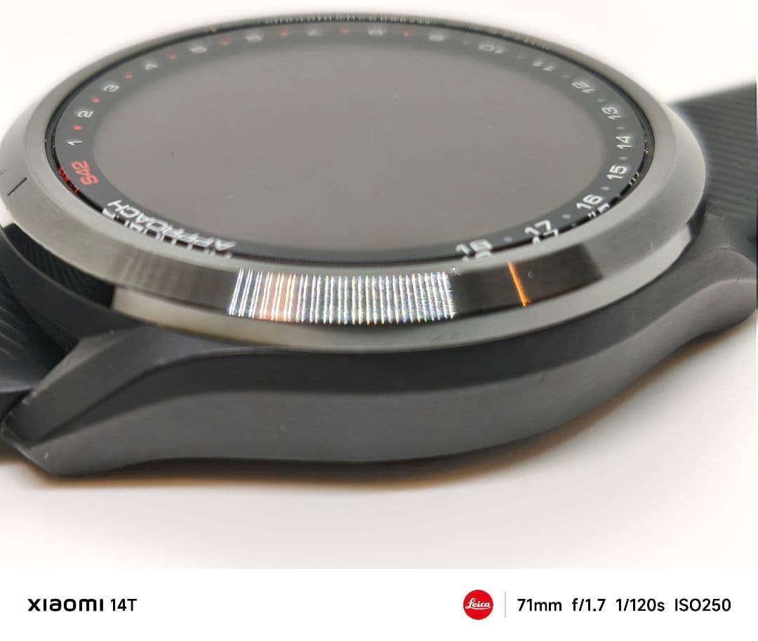 【美品】GARMIN GPSナビ ブラック Approach S42 ゴルフナビ