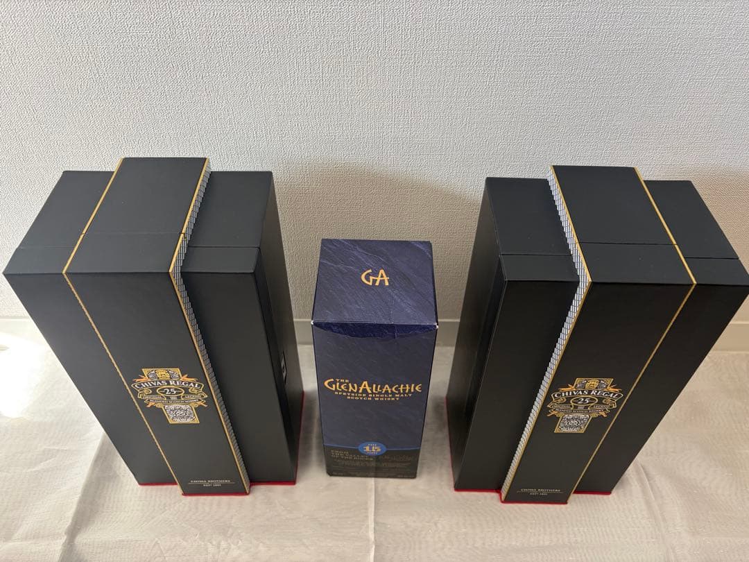 Chivas Regal シーバスリーガル　25年 グレンアラヒー15年