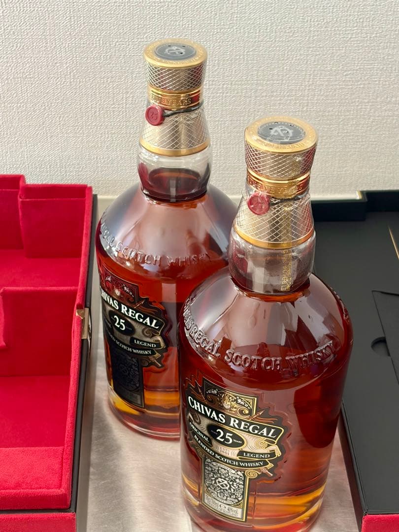 Chivas Regal シーバスリーガル　25年 グレンアラヒー15年