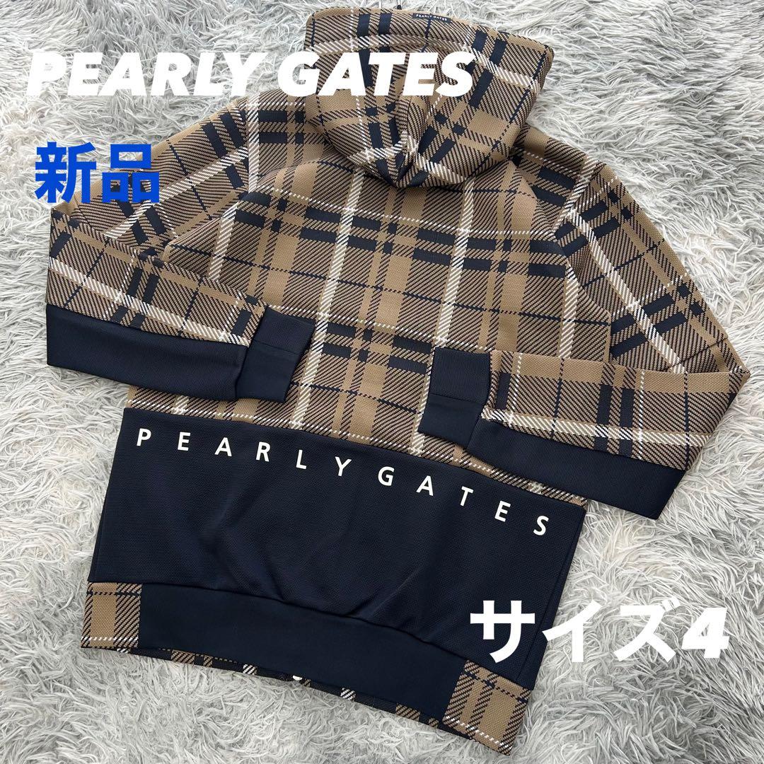 ma　新品　パーリーゲイツ　パーカー　フーディ　ジャケット　チェック