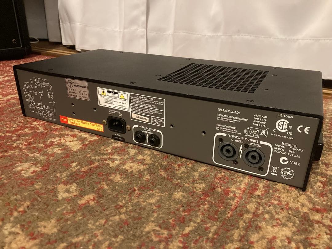 【ジャンク】Gallien-Krueger 700RB ベース用アンプ