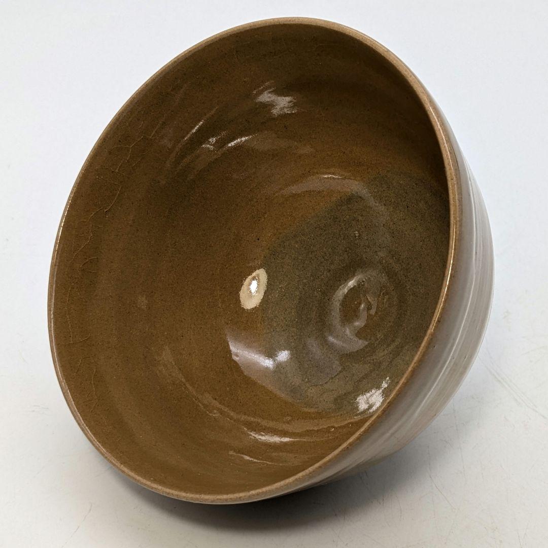 黒井慶雲 虫明焼 茶盌 共箱共布栞 抹茶碗 抹茶茶碗 茶道具 茶器 食器 工芸品