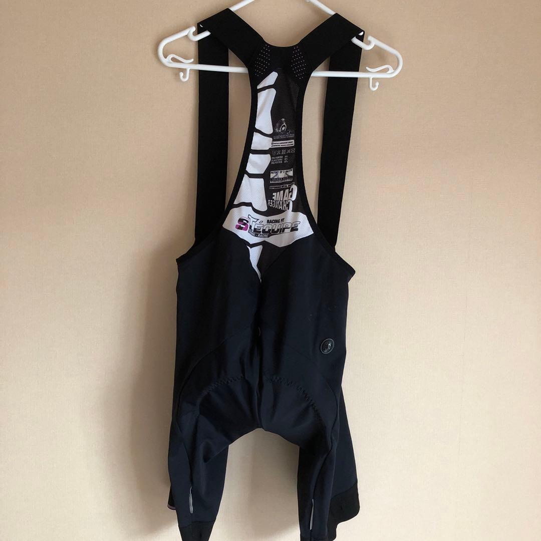 アソス　ASSOS ビブタイツ ブラック アイウェアホルダー付き