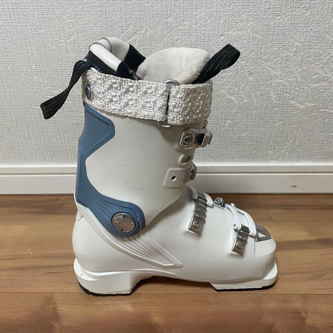 elan146cm ATOMIC23/23.5cmストック付きスキーセット