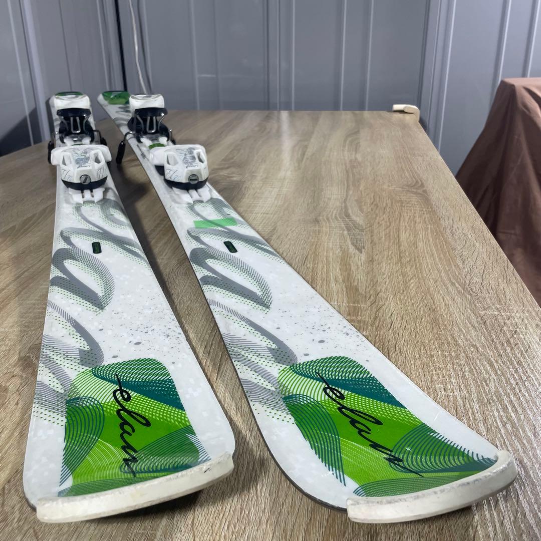 elan146cm ATOMIC23/23.5cmストック付きスキーセット