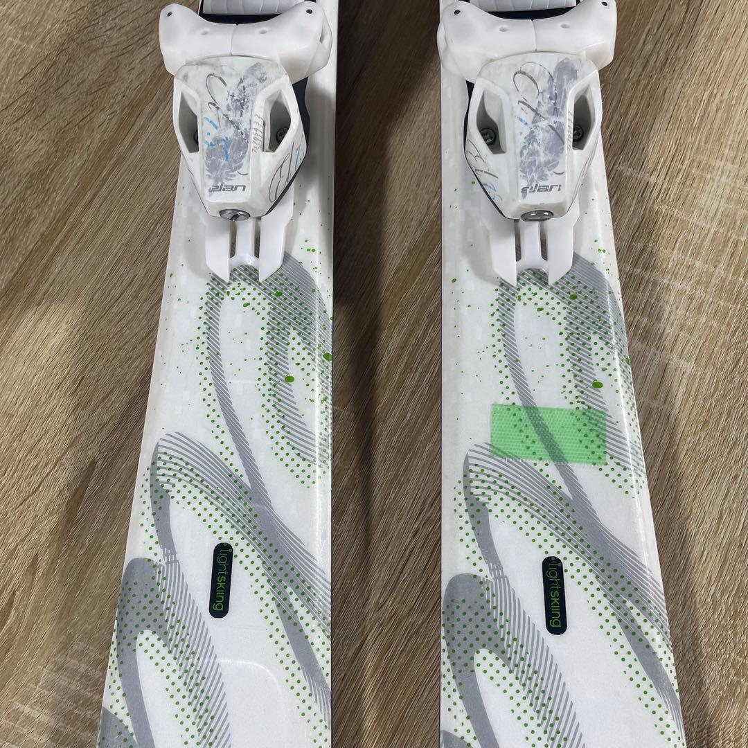 elan146cm ATOMIC23/23.5cmストック付きスキーセット