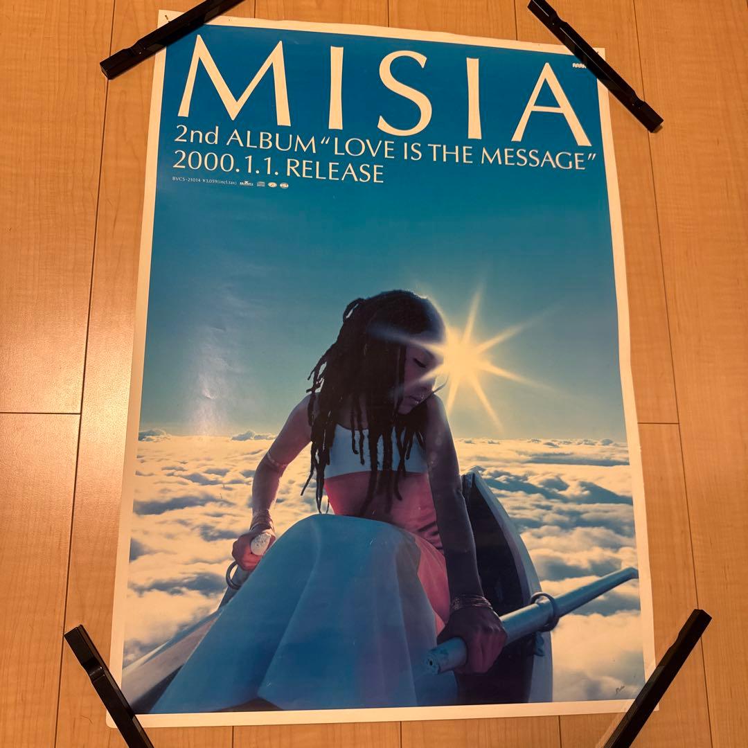 【B2ポスター】MISIA/LOVE IS THE MESSAGE/ミーシャ
