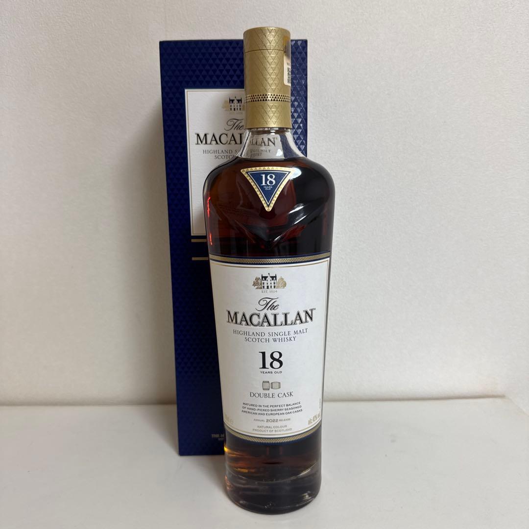 ウイスキー The MACALLAN 18 YEARS OLD DOUBLE CASK