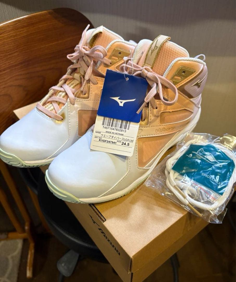 ミズノ フィットネスシューズ 24.5cm 新品エアロ zumba