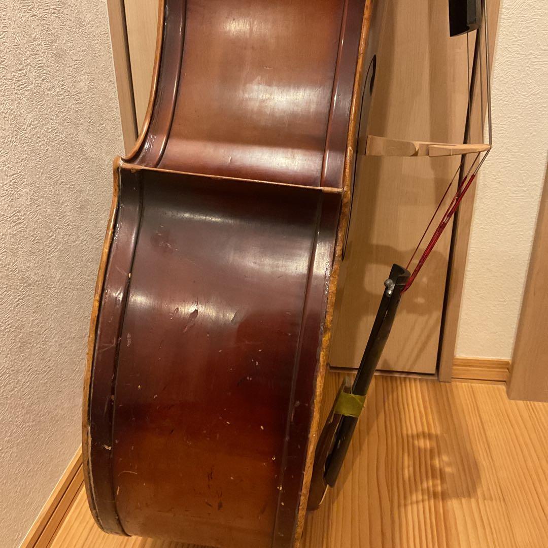 コントラバス 木製 使用感あり