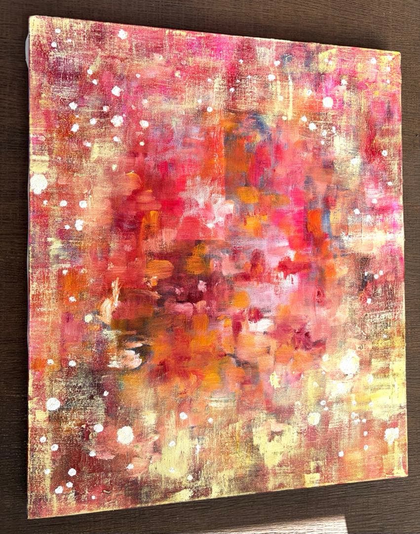 絵画　油絵　原画　抽象画　現代アート　F8