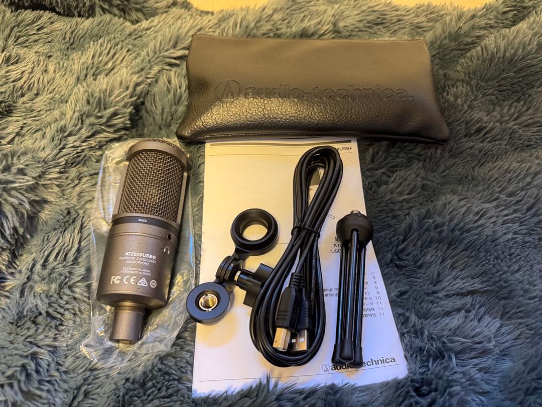 audio-technica AT2020USB コンデンサー型マイク
