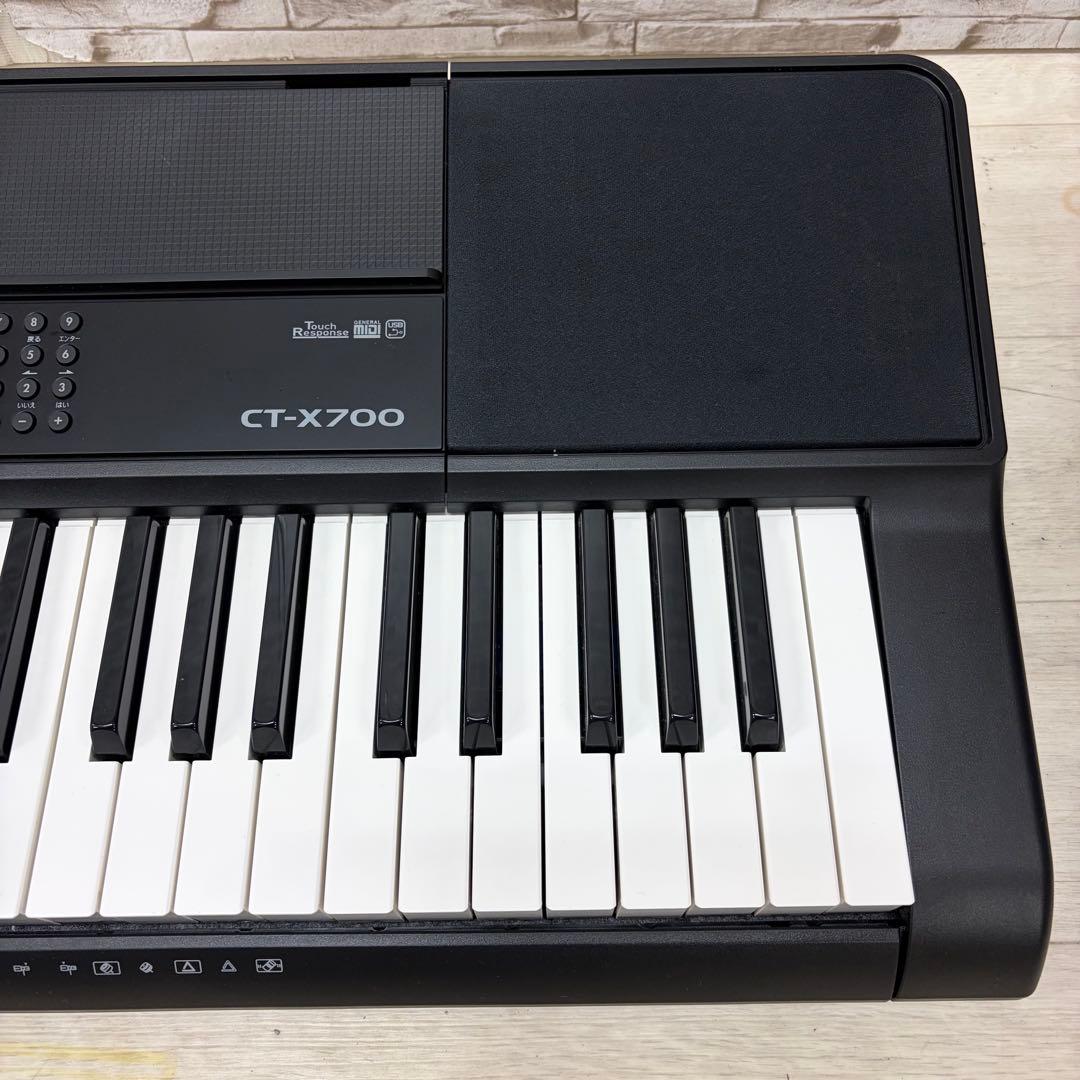 美品 CASIO 61鍵盤 電子キーボード Casiotone CT-X700