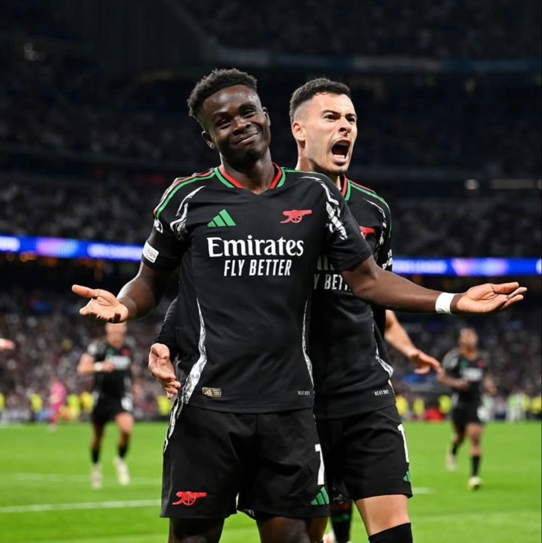 サカ　24-25アーセナル　アウェイ背番号7正規品 オーセンティック