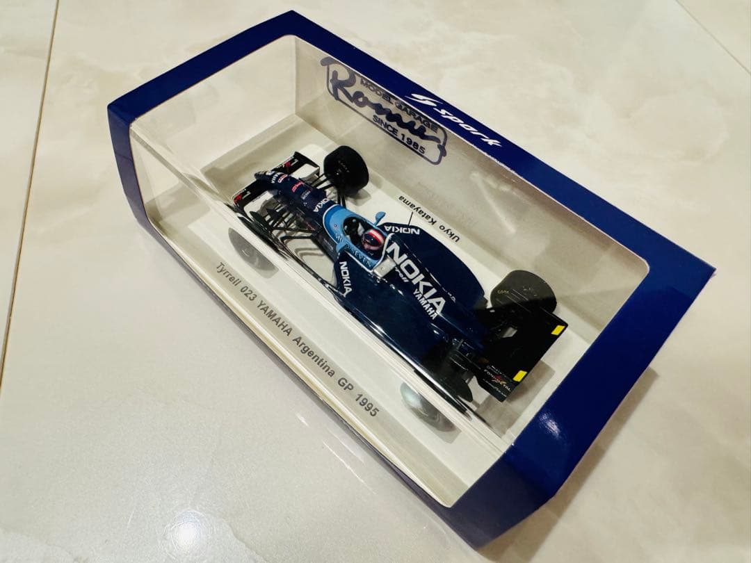スパーク 1/43 ティレル 023 片山右京 アルゼンチンGP 限定600台