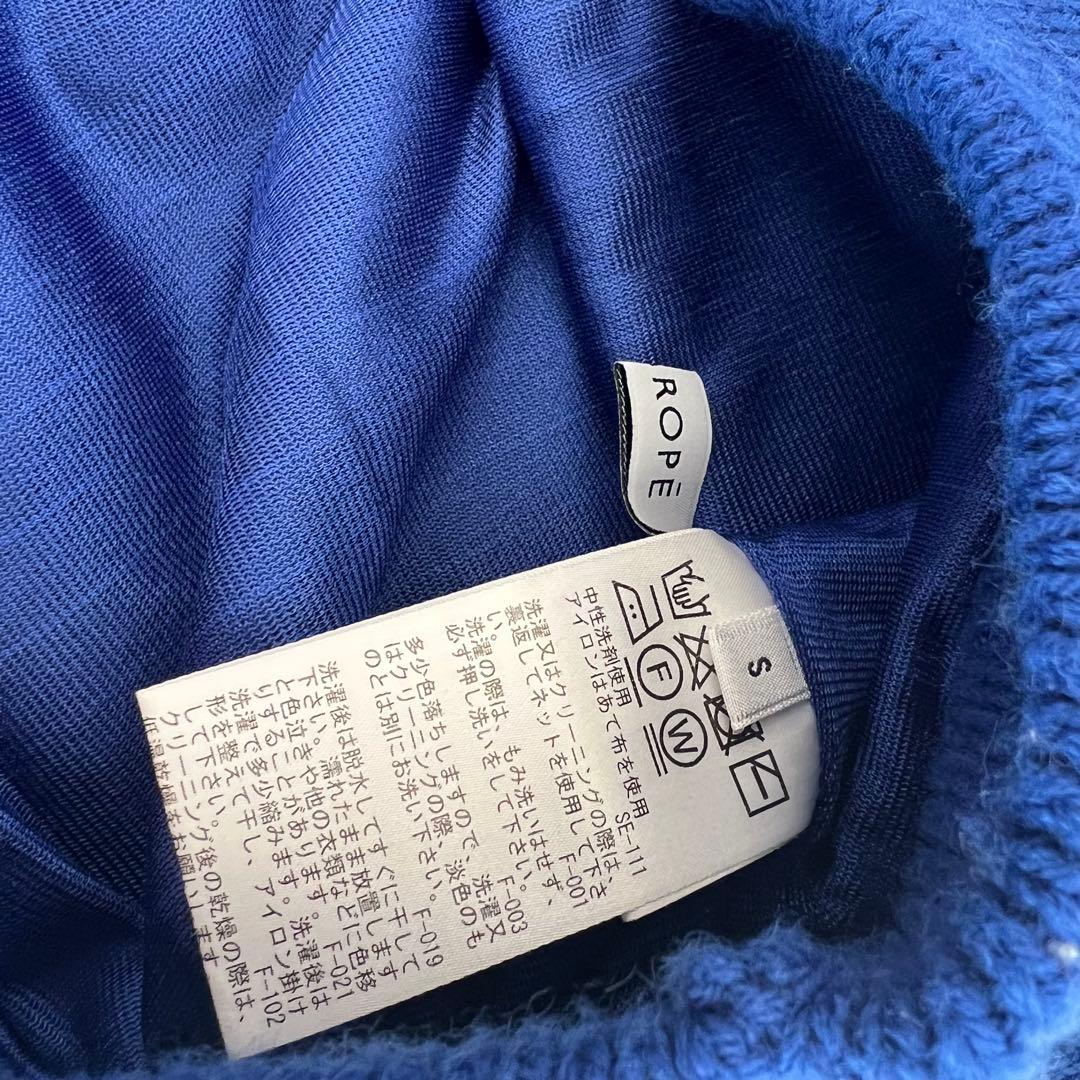 ジュンアンドロペ ノルディック柄 セーター S ハーフジップ　ゴルフ　防寒