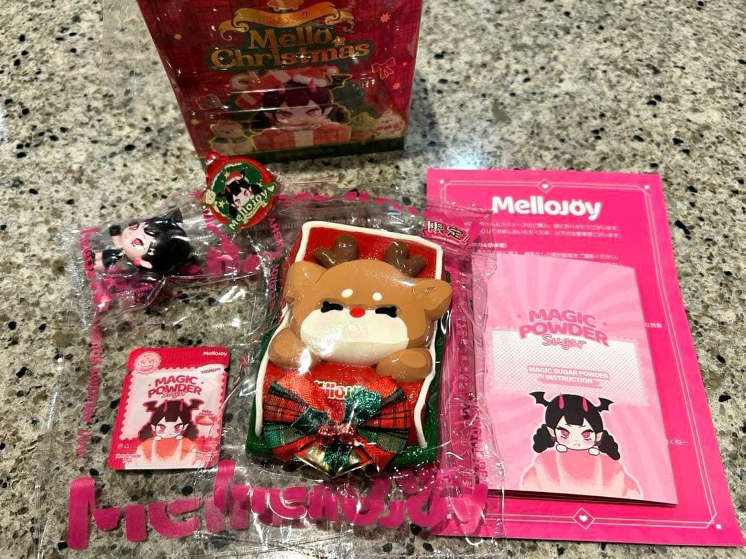 Mellojoy メロジョイ　クリスマス　シークレット　トナカイ　スクイーズ
