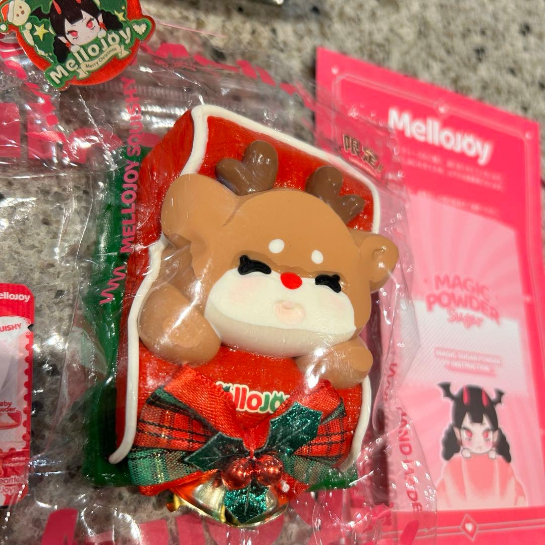 Mellojoy メロジョイ　クリスマス　シークレット　トナカイ　スクイーズ