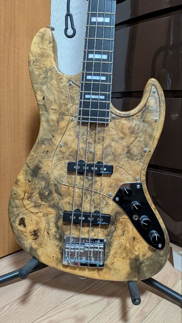 ベース Bacchus WOODLINE417 AC/E BEB-TOP CN-MAT