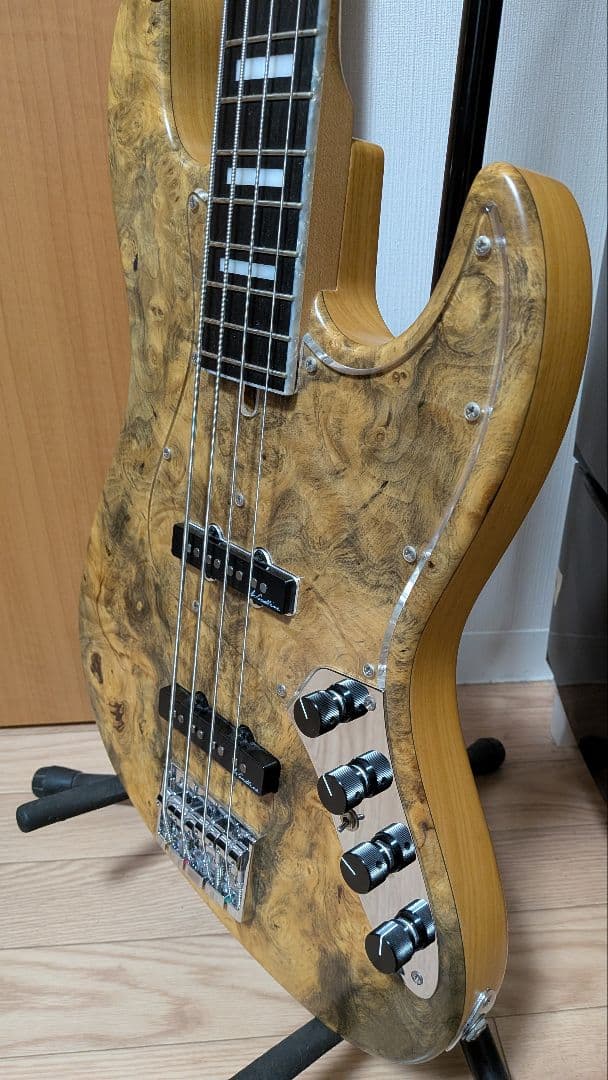 ベース Bacchus WOODLINE417 AC/E BEB-TOP CN-MAT