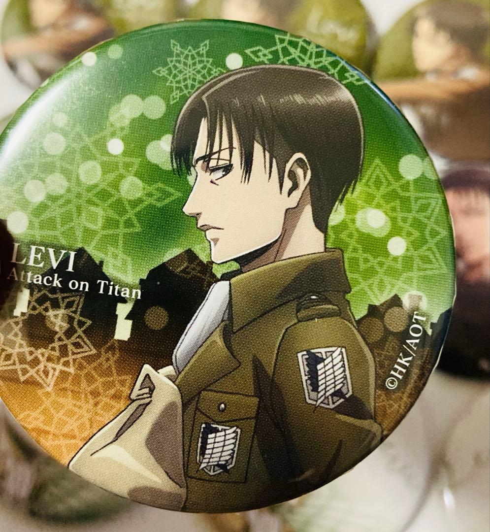 進撃の巨人 リヴァイ 缶バッジ 12点セット