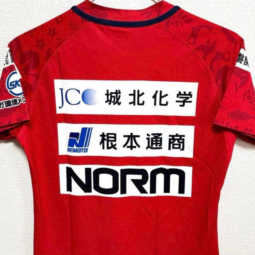 ラスト一品‼️ 新品未使用　選手支給品　いわきFC 　半袖シャツ