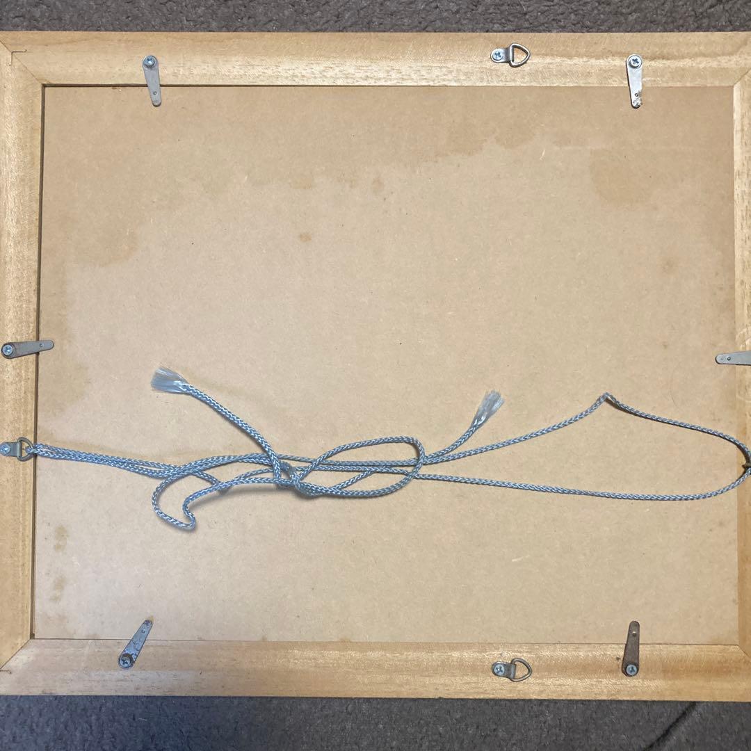 【真作保証】葉祥明 版画「ジェイクと雲」直筆サイン・作品保証書付 額装品