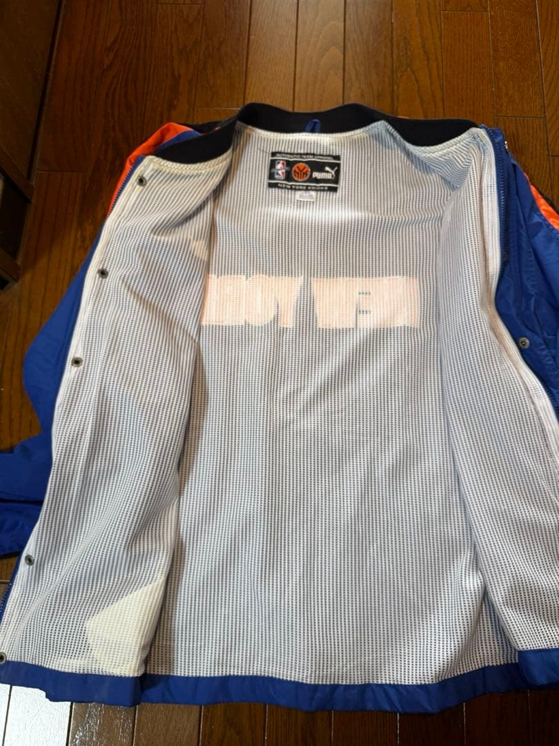 puma New York Knicks ニックス ウォームアップジャケット
