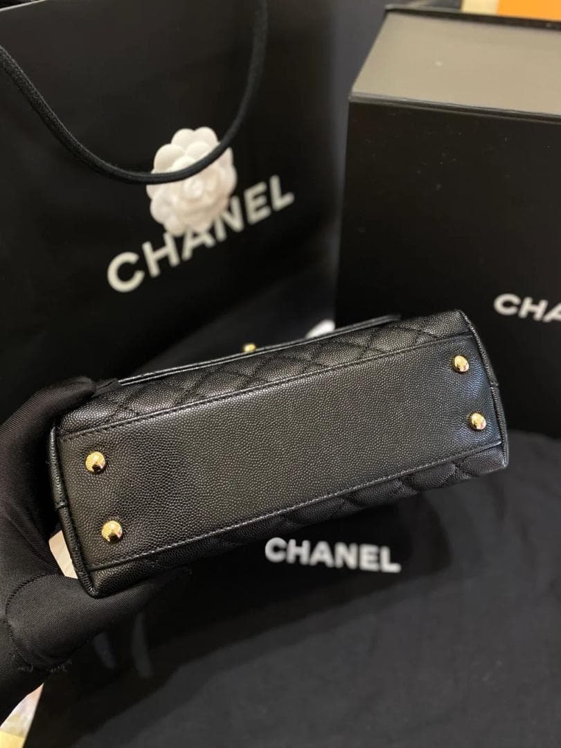 CHANEL ココハンドル トップハンドル ハンドバッグ24