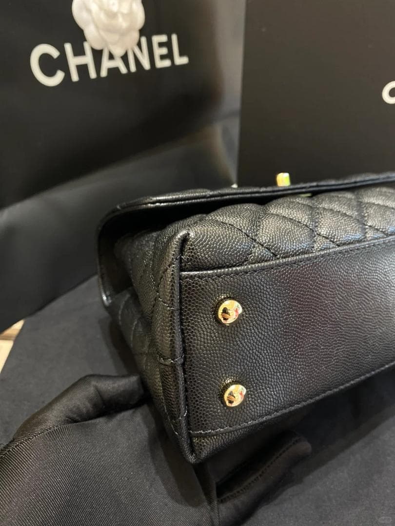 CHANEL ココハンドル トップハンドル ハンドバッグ24