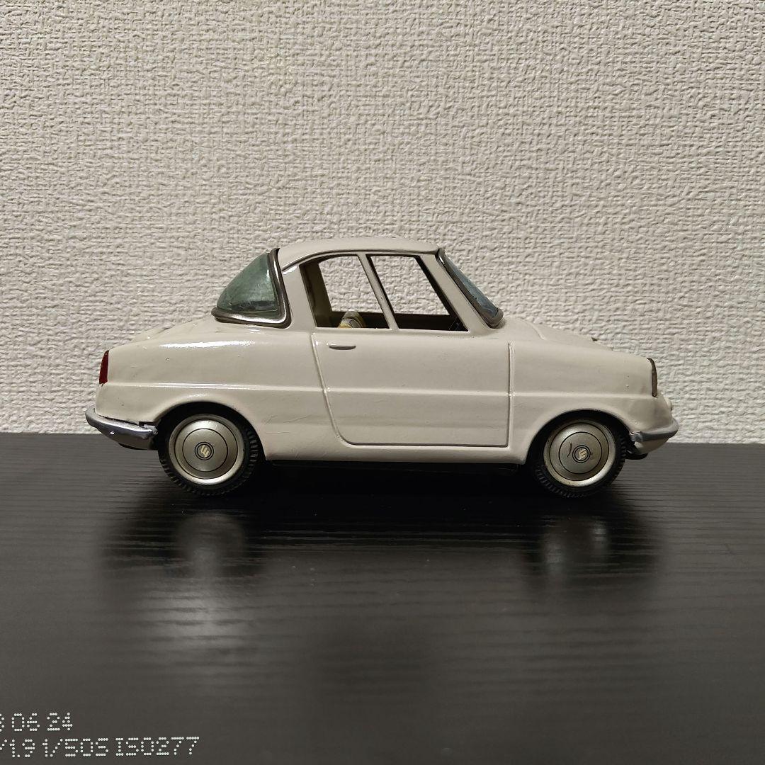 ブリキ　BANDAI　バンダイ　マツダ　R360　クーペ　クリーム色